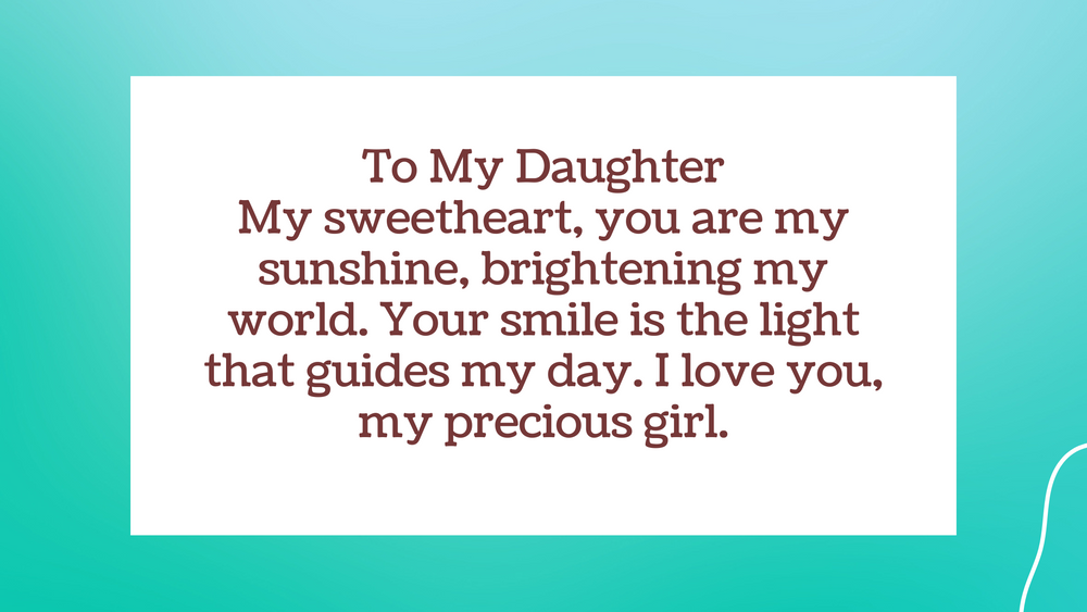 50 Heartwarming Sweet Messages from Dad to Daughter: Expressing Love and Pride