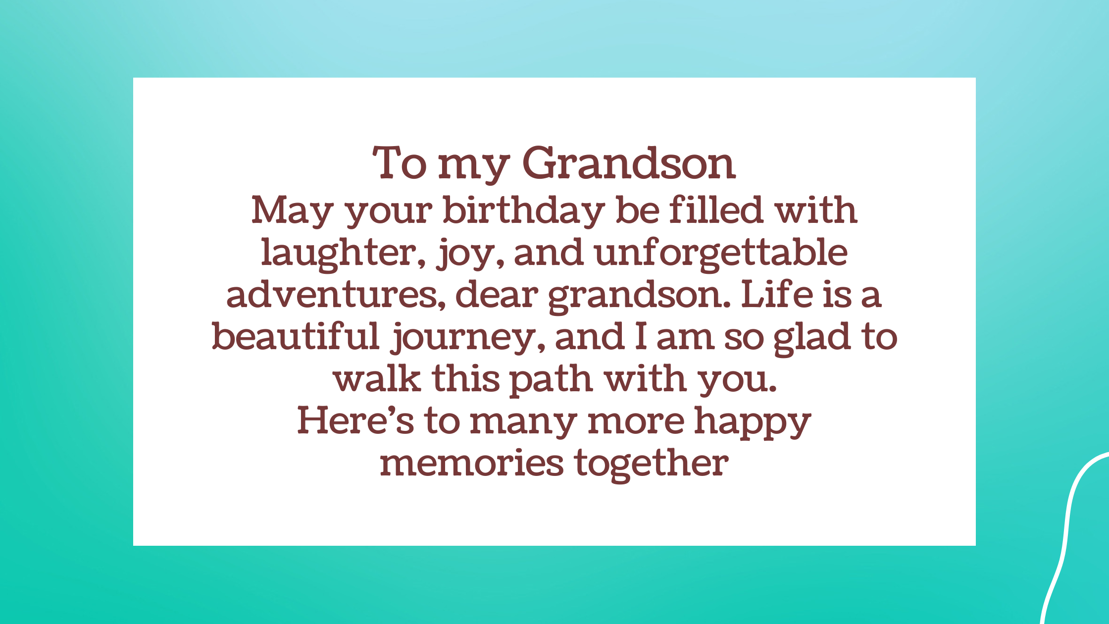 10 Heartwarming Birthday Wishes to My Grandson: Celebrating Love Across Generations 🎂