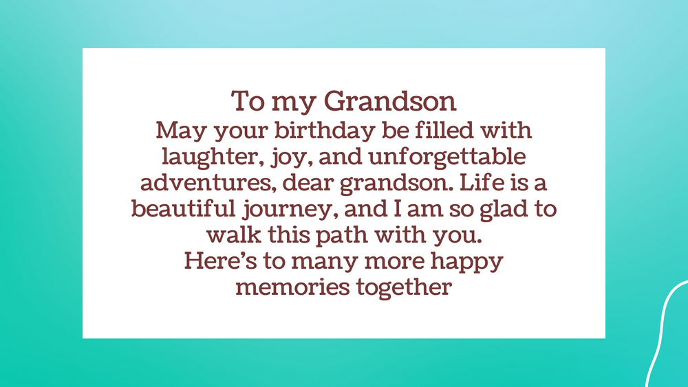 10 Heartwarming Birthday Wishes to My Grandson: Celebrating Love Across Generations 🎂