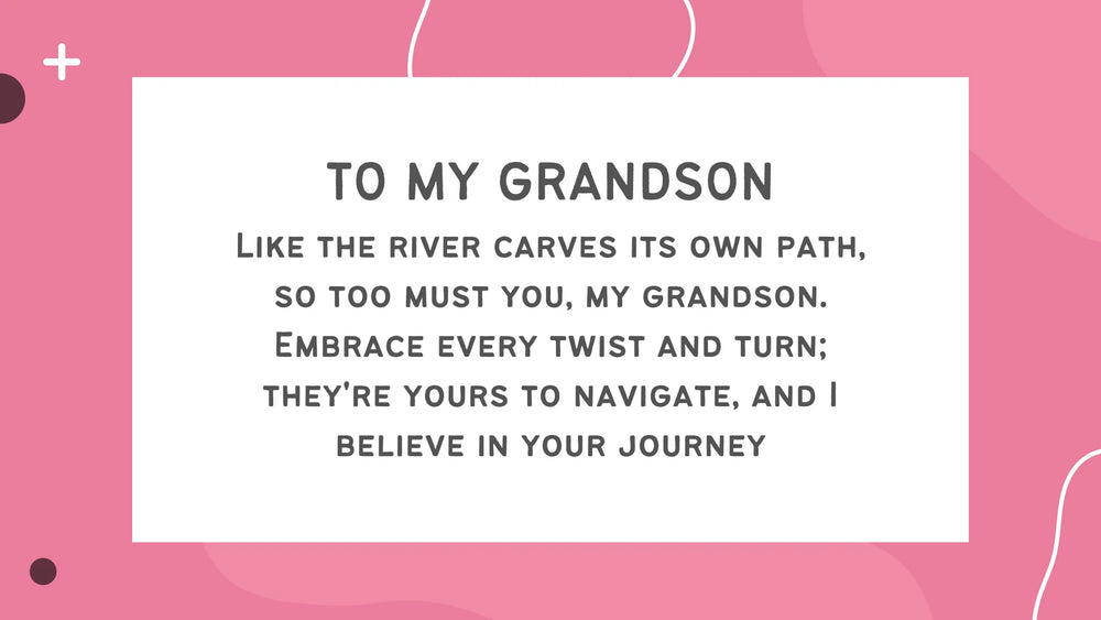 10 Timeless Love Words from a Grandparent to My Grandson