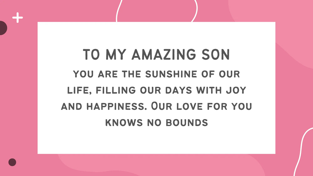 10 Long Heart Touching Lines From Mom and Dad to Their Beloved Son