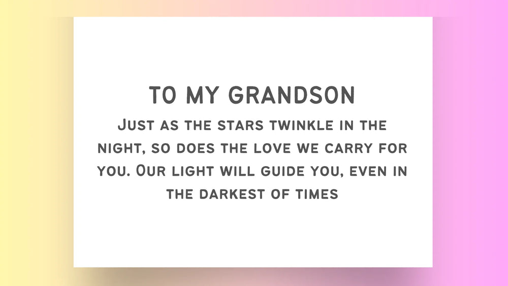 10 Heartfelt Quotes: A Beautiful Message To A Grandson From His Grandparents