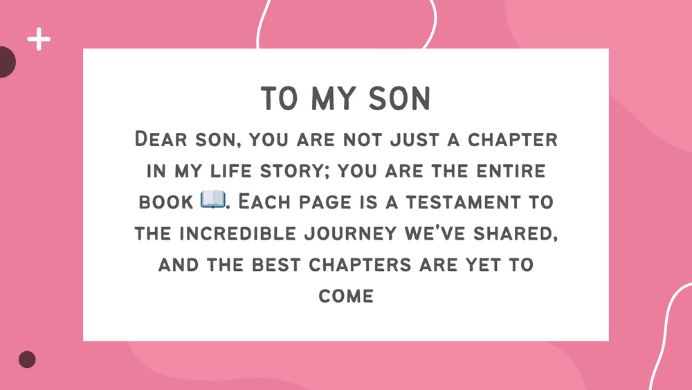 10 Heartfelt Quotes: A Love Letter from a Mother to Her Son