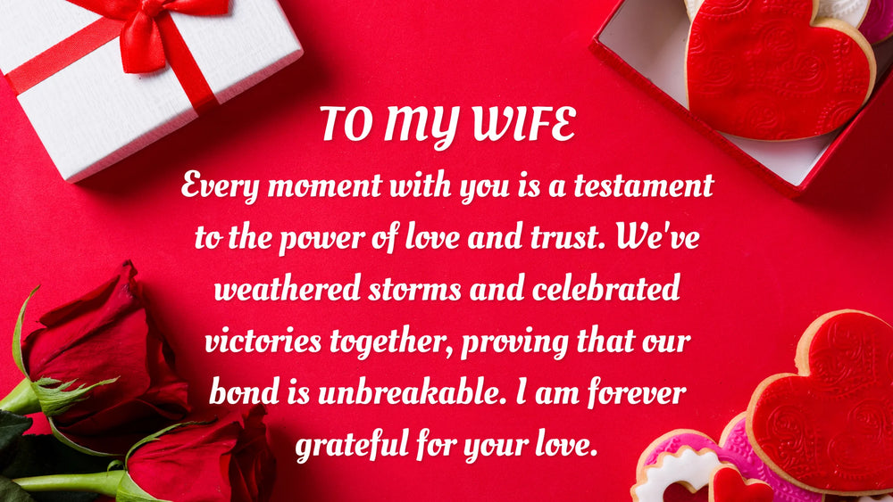 10 Heartfelt Messages: Expressing Romantic Love and Trust to My Wife 💑